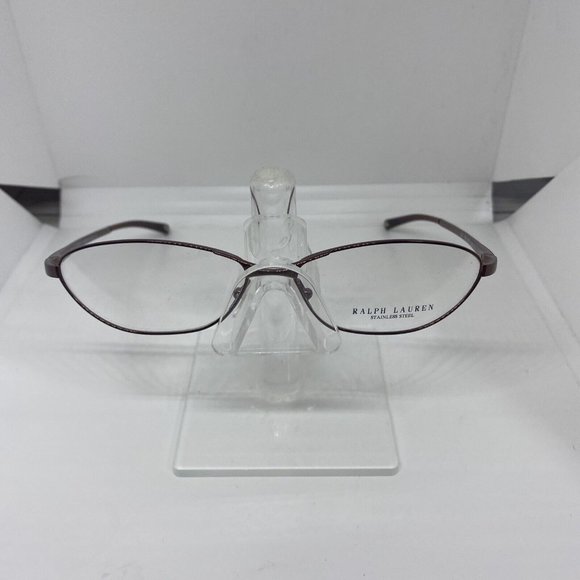 NWT Ralph Lauren RL 1371 1J3 Siena Brown Made in Italy 53-13-130 Stainless Steel main image 7